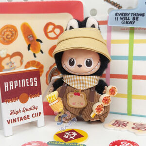 Labubu 3inch bag charm clothes outfits - 1023011